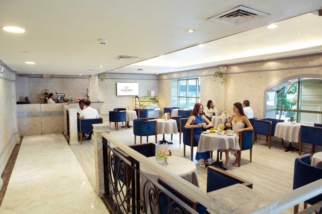 Cafe at  Carlton Tower in Dubai